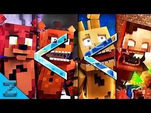 REVERSE "Foxy Song Series" FNAF Minecraft Animated Music Video (ZAMination)