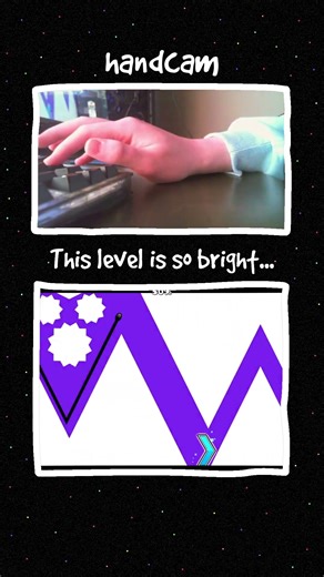 This Level is so Bright! #geometrydash #gd #gdchallenge #games #gaming