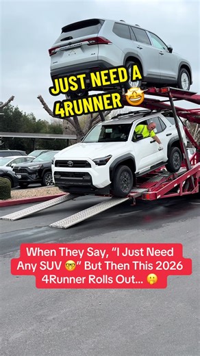 ✨ Just Need a 4Runner ✨ #toyota #4runner #driving #delivery #bayarea | 2026 toyota 4runner