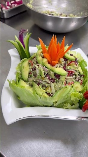 Mexican Salad with Red Beans, Avocado & Bulgur | Healthy & Colorful Bowl