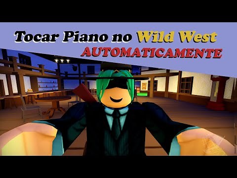 HOW TO USE PIANO AUTO PLAY ON WILD WEAST - ROBLOX RED DEAD REDEMPTION 3