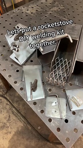DIY Welding Project for Beginners: Square Tubing Rocket Stove
