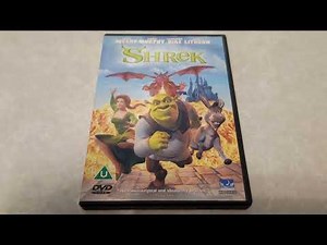 Shrek (UK) DVD Unboxing