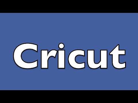 How to pronounce Cricut