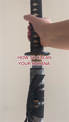 Proper Katana Cleaning Guide
