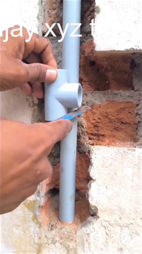 Vijay Sinh | Tee Installation Tips In Small Size #plumbunglife #viralreels #plumbingwork | Instagram
