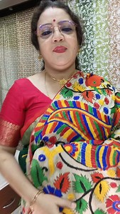 16K views · 267 reactions | Exclusive unique Tussar Kalamkari Kantha saree with Silkmark ✨ WhatsApp booking 7980938261. #tussarsaree #ethnicwear #handcraftedelegance #highlightseveryone #followers | SRIJA Boutique and Handicrafts | Facebook