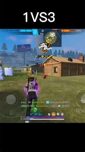 1V3.🤨#shortsfeed #youtubeshorts #ytshorts #ffshorts