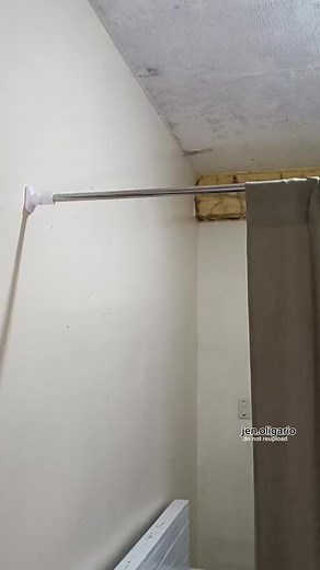 Adjustment Shower Curtain Rods - Easy, No-Punch Installation