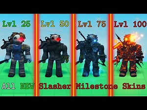 All Slasher Milestone Skins | Forsaken