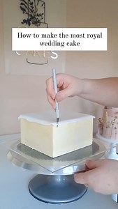 ROYAL... Today kicked off 2025 weddings with a bang. And what a baptism of fire, a 4 tier square wedding cake to ease me back in. This showstopper was set up at @eastingtonpark for C&J's special day. Stand @prop.options Gold paint @fayecahillcakedesign dust and rejuvinator. #weddingcakeinspo #royalweddingvibes #bridgertoncake #cakeinspo #2025wedding | Perfect Cakes Co