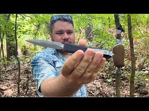 Microtech Ultratech Double Edge Meat Cut Test