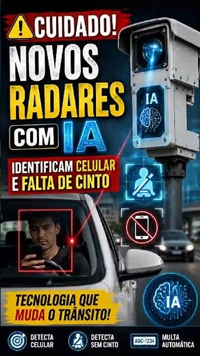 Watch Out! New AI Speed Cameras Detect Phone Use and Seatbelt Violations
