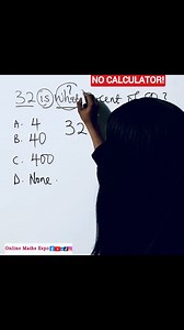 379K views · 8.9K reactions | Word Problem- Percentage problem #viralmaths #viralfypシforyoupage #viralfacebookvideo #algebra #viralfypreels #mathreels | Online Maths Expo | Facebook