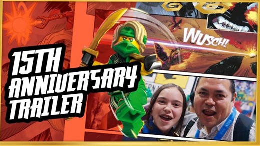 🎉 Celebrate 15 Years of LEGO® NINJAGO® I Trailer 🐉 | Cam Clark