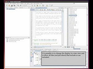 Viewing Hierarchy Data in the Oracle Solaris Studio IDE