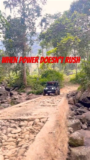 Mahindra Thar 🖤 Slow. Strong. Unstoppable. 🚙💥#thar#mahindrathar#offroad#4x4life subscribeformore!