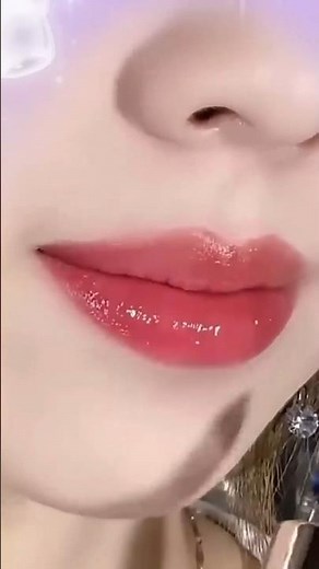 I Tried the Magical Flower Crystal Jelly Lipstick🌸 #viralbeauty #makeupmagic #lipbalm #makeup
