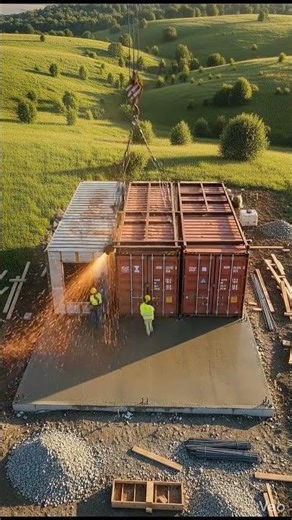 This Family Home is Made from Shipping Containers! 😯
