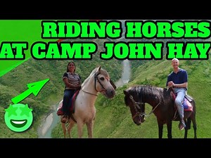 Must Try Horsebacking Riding in the Philippines- Baguio City, Camp John Hay