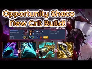 New Shaco Crit Build - Opportunity S14 Shaco [League of Legends] Full Gameplay - Infernal Shaco