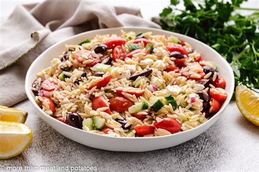 Greek Orzo Salad
