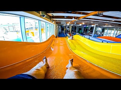 Orange Family Racer at Aqualand Moravia