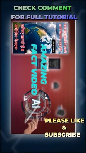 🚀 How to Make Fact Videos Using AI !! AI से Fact वीडियो कैसे बनाए ।। #misstechieai
