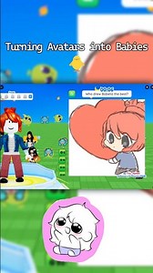 Transforming avatars into adorable babies #drawing #challenge #cute