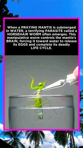 The Scary Truth About This Mantis Parasite! 🪱