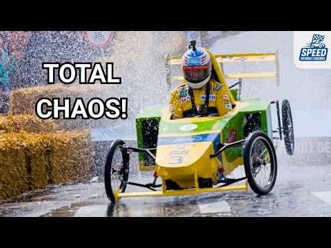 FASTEST CARS & CRAZIEST CRASHES: Red Bull Soapbox Moments 4K Vol.4 #redbullsoapboxrace