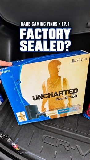 Factory-Sealed Uncharted: The Nathan Drake Collection PS4 Bundle | Rare Gaming Finds Ep. 1