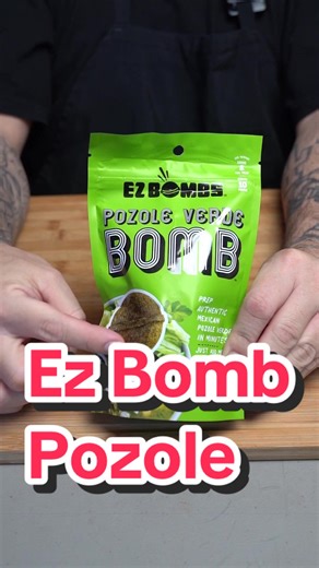 Green Pozole is officially here... and it tastes like HOME. One of the easiest ways to make authentic pozole... in 3 Steps! @EZ Bombs available exclusively on TikTok until April 13th. #EZBombs #EZBPozoleVerde #EZBnewflavor