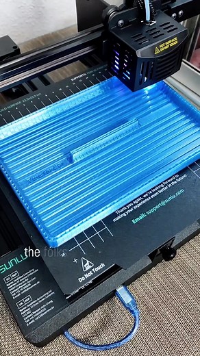 Sunlu Terminator 3: A Printer That Impresses Me Printed for more than 9 hours straight with bottle filament, zero problems and the result was this magnificent tool tray. #3dprint #3dprinting #3dprinter #sunlu @Sunlu