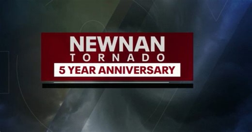 Five years since EF-4 tornado struck Newnan, devastating town