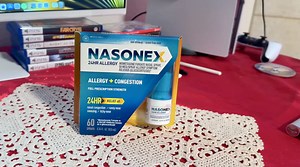 Watch Nasonex Allergy Congestion 24 HR 60 Sprays on Amazon Live