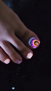 Overlay Pedicure nails design tutorial 😍. . .. ... #fypviralシ #fypシ #facebookviral #acrylicnails #nailart #luxurylifestyle #creativedesign #fblifestyle | Tony's Nails