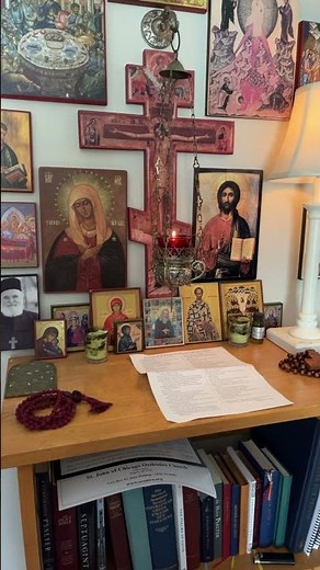 An Orthodox Prayer Corner￼