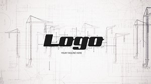 Construction Site Logo Reveal