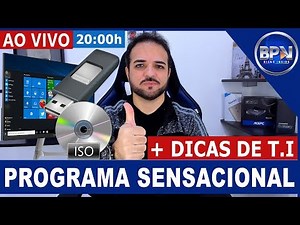 Dicas para FORMATAÇÃO FÁCIL de PC, Baixar ISO do Windows, Programa SENSACIONAL!
