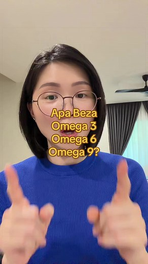 Perbezaan Omega 3, 6, dan 9