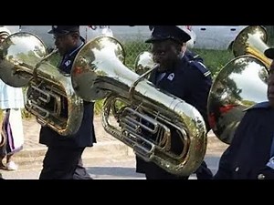 ST ENGENAS ZCC BRASS BAND AND HIS LORDSHIP BISHOP ENGENAS JOSEPH LEKGANYANE IN SWAZILAND