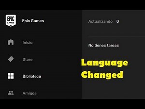 Epic Games Launcher Error Language Changed Automatically - Language Error Epic game luncher
