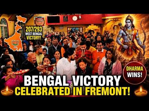 Bay Area Hindus Mark West Bengal Victory Celebration | India Abroad®