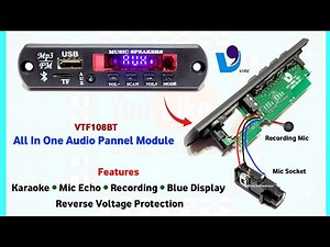 1 No. Karaoke or Recording वाला Audio Module VTF108BT | You Like Electronic