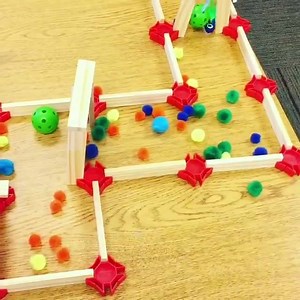 6.9K views · 118 reactions | KEVA Maker Bot mazes with second grade were absolutely epic today! Working in groups of 4, they created original mazes with a variety of obstacles. Then, they used the included bristle bots to navigate their mazes! (Amazon affiliate link: bit.ly/makerbotmaze) | Teach Outside the Box | Facebook