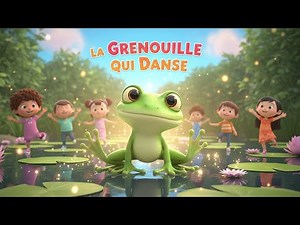 La Grenouille Qui Danse – Chanson Pour Enfants | Musique Joyeuse et Étang