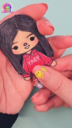 How to Make Toca Boca Paper Dolls - Easy DIY Drawing Tutorial