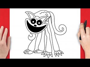 How To Draw Catnap - Step By Step Drawing