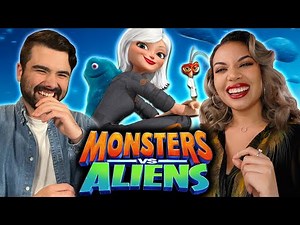 MONSTERS VS ALIENS IS HILARIOUS!! Monsters vs Aliens Movie Reaction! FIRST CONTACT PIANO SCENE